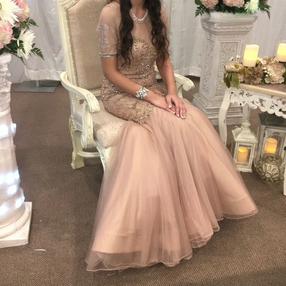 Terani Couture Pageant Gown 1611GL0475 - Picture 7 of 7